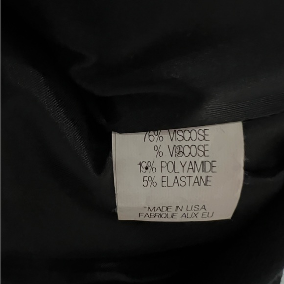 Vintage Stepping Out, black velour dress with black feather around the cuff. - Picture 5 of 5